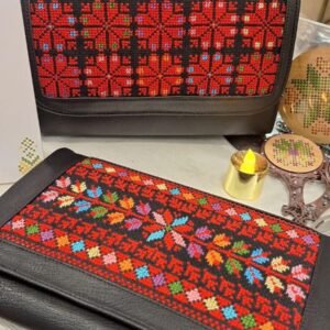 حقيبة كتف مطرزة فلسطينية يدوية